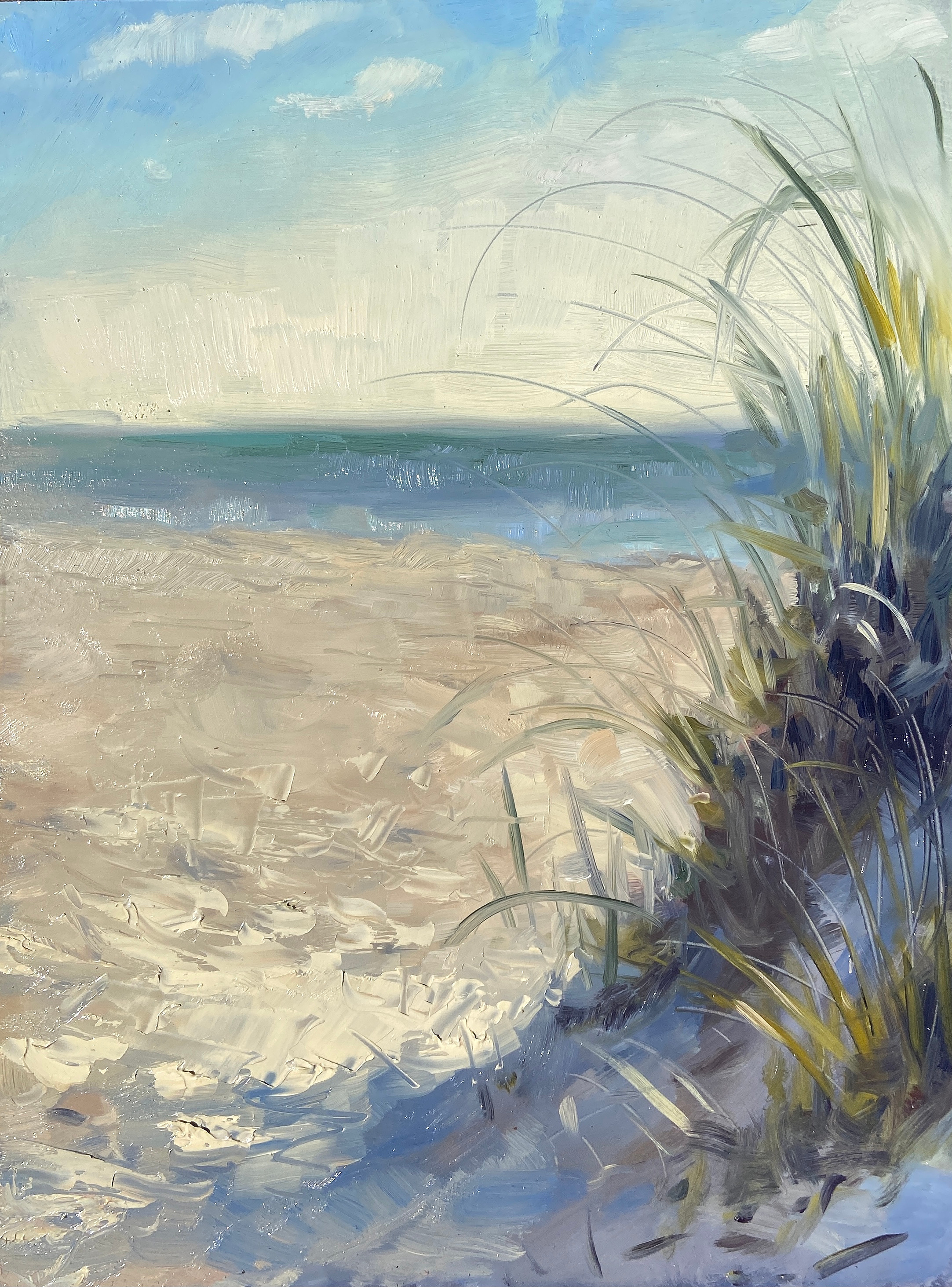 Sunday Dunes, 2021
9 x 12 in. Oil on Panel
Painted En Plein Air
Crandon Park Beach - Key Biscayne, FL